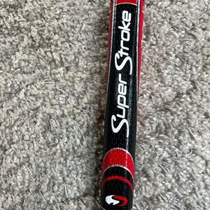 Super Stroke fatso 5.0 Black and Red Grip